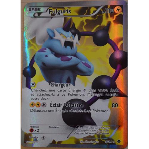 Carte Pokémon 97/98 Fulguris 110 Pv Pouvoirs Emergents Neuf Fr