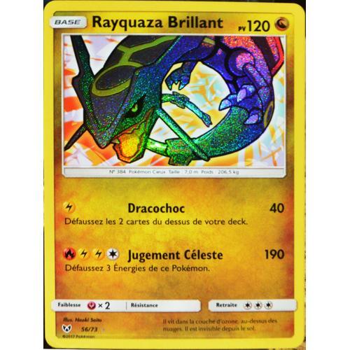 Carte Pokémon 56/73 Rayquaza Brillant Sl3.5 Légendes Brillantes Neuf Fr