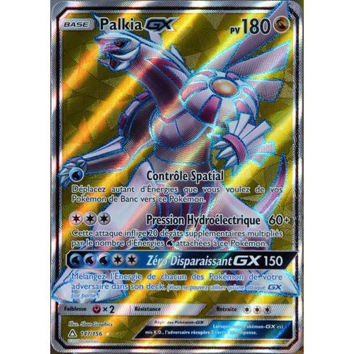 Carte Pokémon 147/156 Palkia Gx Sl5 - Soleil Et Lune - Ultra Prisme Neuf Fr