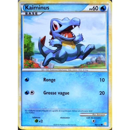 Carte Pokémon 86/123 Kaiminus 60 Pv Heartgold Soulsilver Neuf Fr