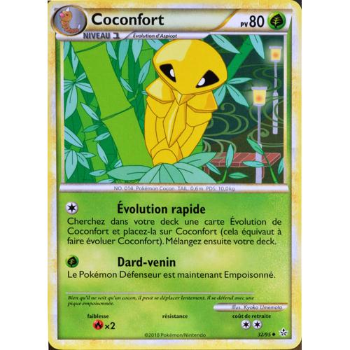 Carte Pokémon 32/95 Coconfort 80 Pv Hs Déchainement Neuf Fr