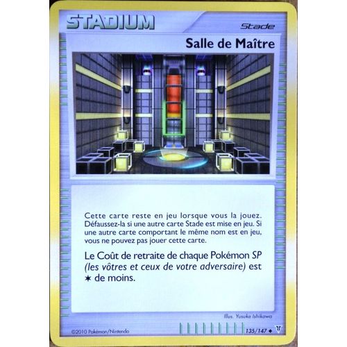 Carte Pokémon 135/147 Salle De Maître Stade Platine Vs Neuf Fr