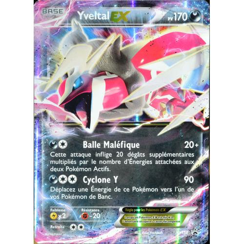 Carte Pokémon Xy150 Yveltal Ex 170 Pv Promo Neuf Fr