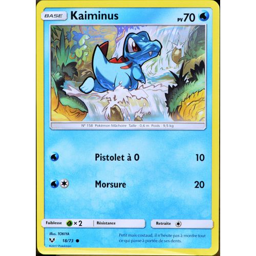 Carte Pokémon 18/73 Kaiminus 70 Pv Sl3.5 Légendes Brillantes Neuf Fr