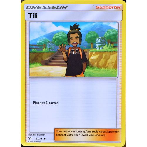 Carte Pokémon 61/73 Tili Sl3.5 Légendes Brillantes Neuf Fr