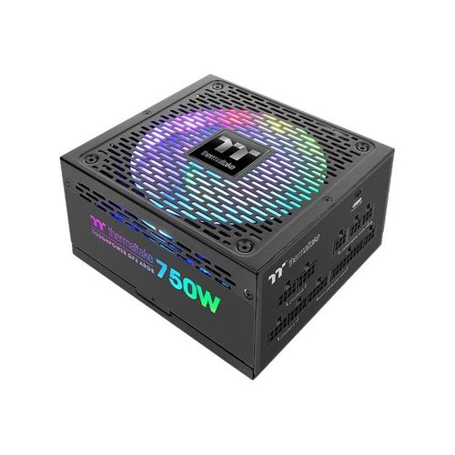 Thermaltake ToughPower GF2 ARGB TTP-750AH3FSG-A - TT Premium Edition - alimentation électrique (interne) - ATX12V - 80 PLUS Gold - 750 Watt - PFC active - noir