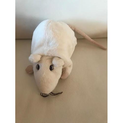 Peluche Doudou Souris Rat Blanc Ikéa Ikea 20cm