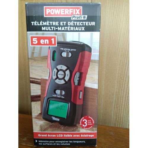 Télémètre et détecteur multi-matériaux