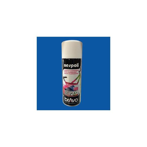 NESPOLI Peinture Aérosol Effet Fluorescent Bleu 0,4 L