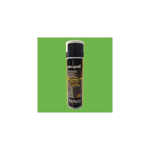 NESPOLI Peinture Aérosol Marquage Permanent Vert Fluo (182108) 0,5 L