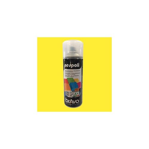 NESPOLI Peinture Aérosol BRAVO Jaune soleil 0,4 L