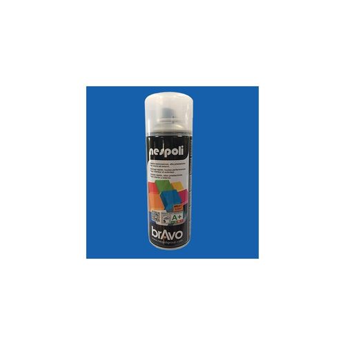 NESPOLI Peinture Aérosol BRAVO Bleu trafic 0,4 L