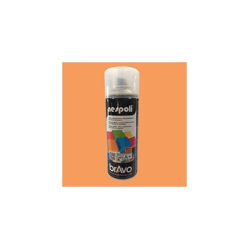 NESPOLI Peinture Aérosol BRAVO Orange pastel 0,4 L