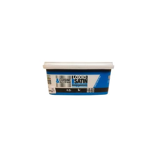 LOXXO Peinture Satin Cuisine et salle de bains Blanc 2,5 L