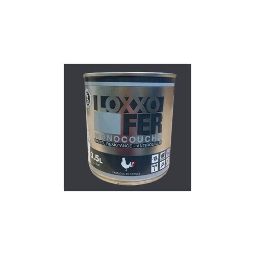 Peinture Fer Antirouille LOXXO Noir mat