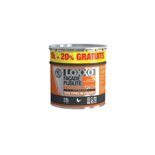LOXXO Peinture Façade Pliolite 12L Blanc