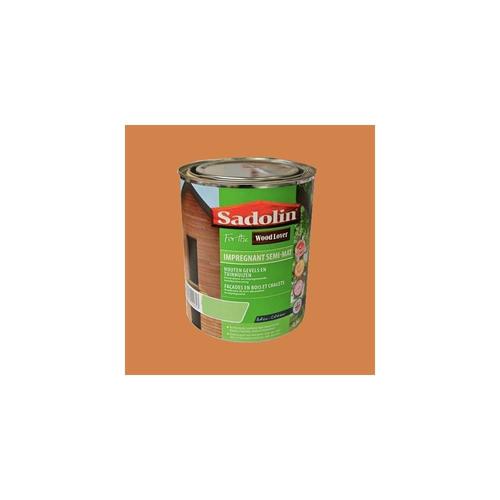 Lasure SADOLIN (Woodlover) Impregnant Semi-mat Marron