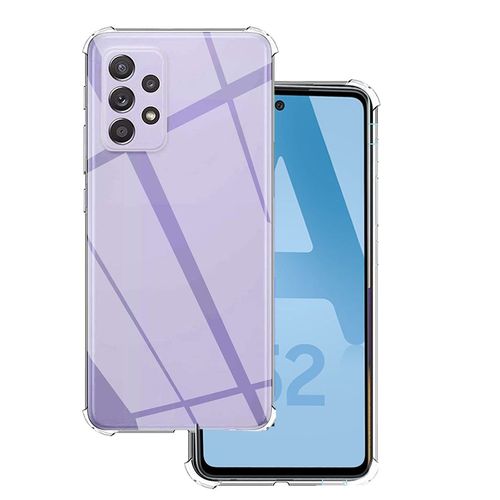 Coque Samsung Galaxy A52 4g / A52 5g Souple Transparente Flexible Bumper En Gel Tpu Silicone Invisible Antichoc Avec Bords Renforcés - Accessoires Pochette Case