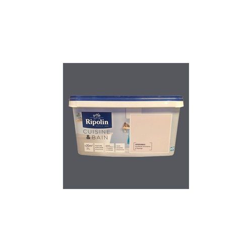RIPOLIN Peinture Acrylique 'Cuisine & Bain' Gris algol 2 L