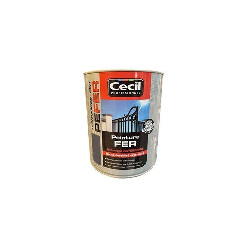Cécil Peinture PE FER Brun foncé