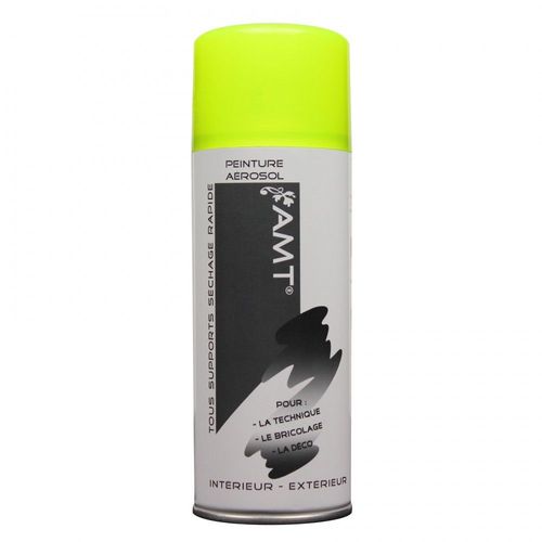 AMT Aérosol Effet fluo Jaune (BPA44) 330 ml