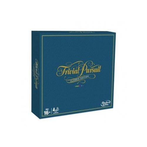Trivial Pursuit Edition Classique 2400 Questions - Version Fr - Plateau Retro, Vintage - Jeu De Societe Quiz Culture Generale - Ado, Adulte