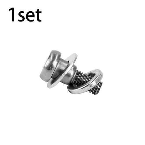 Vis À Boulon Fixe De Roue Arrière Pour Xiaomi M365 /Pro Scooter Électrique Skateboard Roulement De Roue Arrière En Acier Inoxydable Vis Argent
