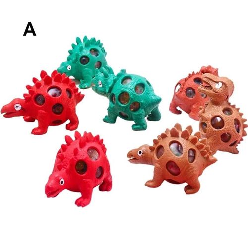 Boule D'évent De Dinosaure, ?ufs D'escargot, Jouet Délicat, Décompression, Pincement, Musique, Presser Des Boules De Raisin, Couleur Aléatoire, Cadeau Pour Bébés Et Enfants, Nouvelle Collection