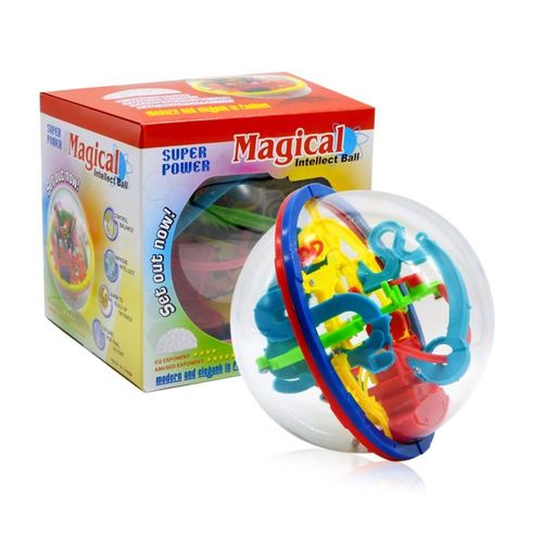 Balle De Puzzle 3d, Étape 100, Balle D'Intelligence Magique, Labyrinthe Sphère Globe, Jouets, Jeu De Barrières Difficiles, Testeur De Cerveau, Entraînement D'Équilibre