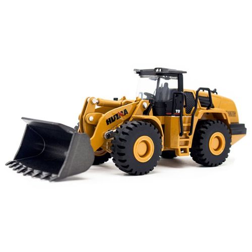 1:50 Camion À Benne Basculante Pelleteuse Chargeur Sur Roues Modèle En Métal Moulé Sous Pression Véhicule De Construction Jouets Pour Garçons Cadeau D'Anniversaire Voiture Collection