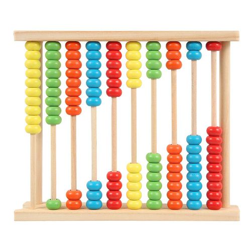 Boulier En Bois Pour Enfant, Jouet Éducatif, Puzzle, Calcul, Perle, Comptage, Intelligence, Montessori, Cadeau