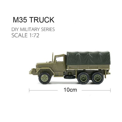 Camion Américain M35 Soviétique Btr 80 À Roues, Véhicule Blindé, Kit D'Assemblage Sans Caoutchouc, Modèle De Voiture Militaire, Jouets Pour Enfants Garçons 1:72