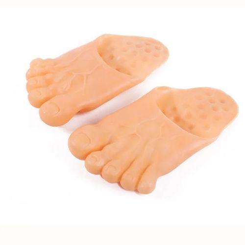 Pantoufles Amusantes Pour Hommes Et Femmes, Chaussures À Bout Créatif, Pantoufles De Plage Pour Hommes Et Femmes, Accessoires D'halloween Cosplay