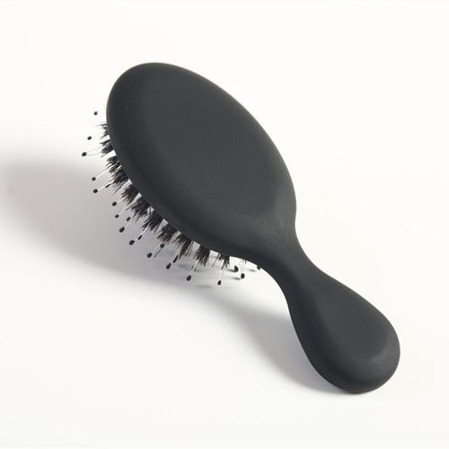 Peigne À Cheveux De Poche Portable, Brosse À Cheveux Pour Salon De Coiffure, Shampoing, Masseur, Peigne En Crin De Cheval, Outil De Mode, Santé