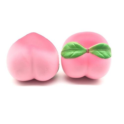 Sangle De Téléphone Pour Enfant Et Adulte, Imitation Pêche, Squishy, Crème, Parfumé, Jouet À Montée Lente, Jouet Amusant, Soulage Le Stress