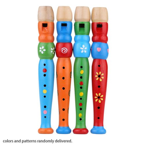 Flûte Piccolo En Bois, Instrument Musical, Jouet Éducatif, Cadeau Pour Bébé Et Enfant