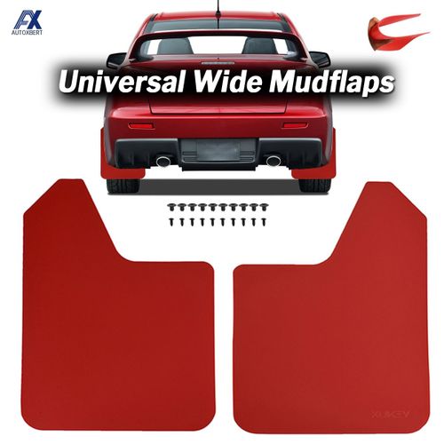 Garde-Boue Rouge Universel Pour Voitures De Course, Pour Peugeot, Fiat, Citroen, Vw, Audi, Ford, Renault, Van Pick-Up