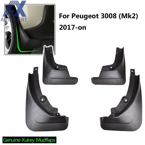 Jeu De Garde-Boue Moulés Pour Peugeot 3008 2 Suv 2017 2018 2019, Garde-Boue Avant Et Arrière