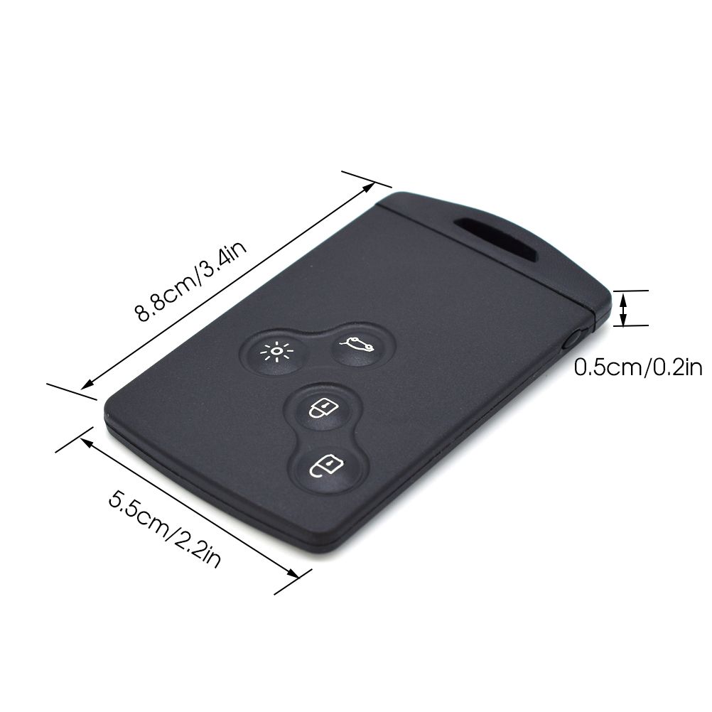 Coque De Cl Tlcommande Intelligente  4 Boutons, Avec Ins... - 2