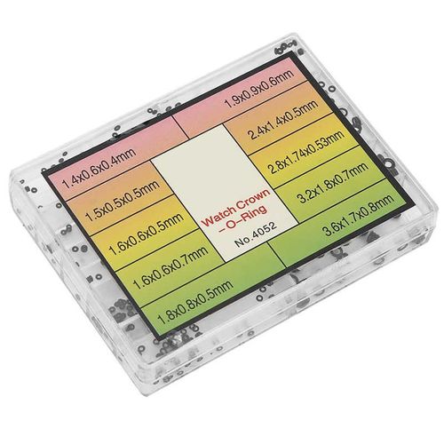 Boîtier De Rangement Pour Montre, 10 Grilles, Étanche, Couronne De Montre, Joints Étanches, Outils De Réparation, Boîte De Montre