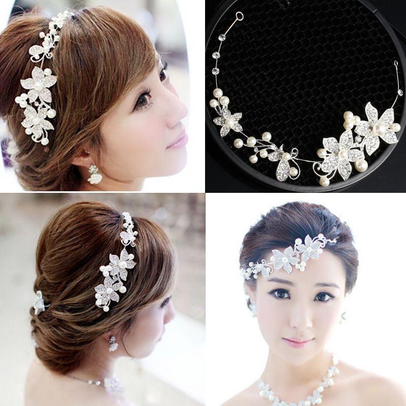 Peigne  Cheveux En Cristal Pour Femmes, Accessoires De Mari...