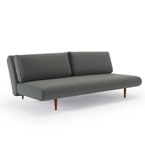 Innovation Living Canape Lit Design Unfurl Lounger Convertible 200*140 Cm Tissu Elegance Green