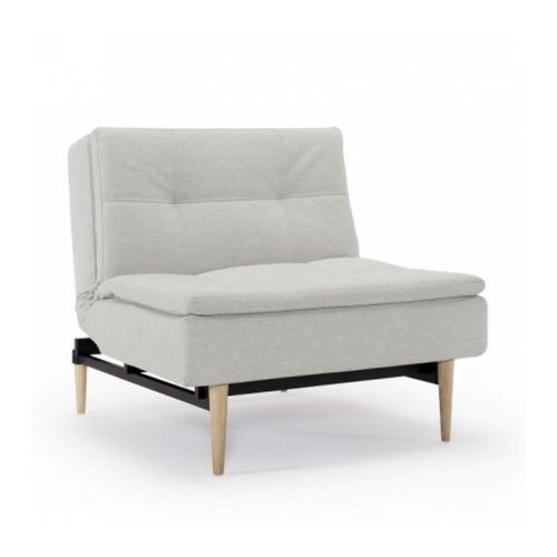 Fauteuil Design Dublexo Styletto Convertible Lit 90*115 Cm Pieds Chêne Naturel Tissu Mixed Dance Natural