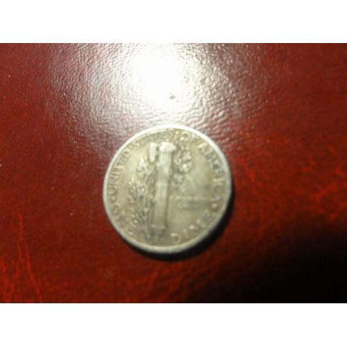 U.S.A, One Dime Mercury 1945, Argent, Silver