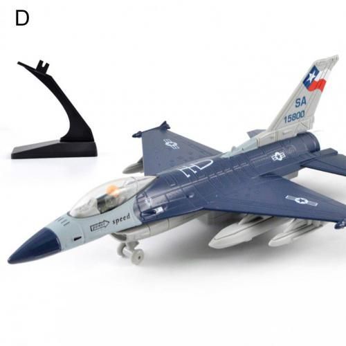 Avion De Chasse Modèle D'Avion De Collection, Jouet De Collection Avec Musique, Lumière Led, Avion, Décoration Cadeau De Collection