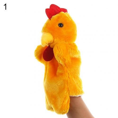 Poupée En Peluche Coq Poule 27cm, Gant À Main, Jouet Intelligent, Cadeau Pour Enfants, Marionnettes À Main, Raconter Une Histoire Pour Enfants