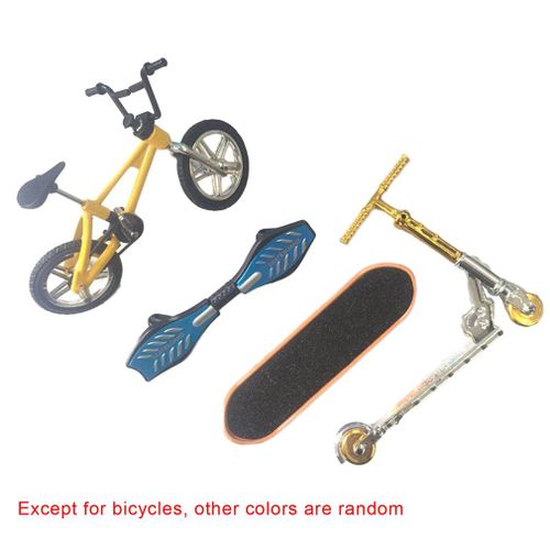 Ensemble De Planche À Roulettes Pliable Pour Enfants, Mini Vélo, Scooter, Jouets Éducatifs Pour Enfants, Modèle De Planche À Vitalité