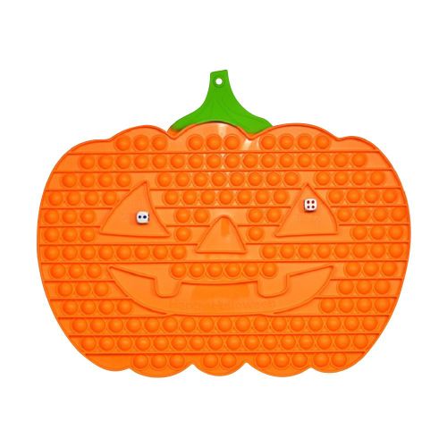 Planche De Citrouille D'Halloween En Forme De Bulle, Anti-Stress Sensoriel, Autisme, Anti-Stress, Jouets Pour Adultes Et Enfants