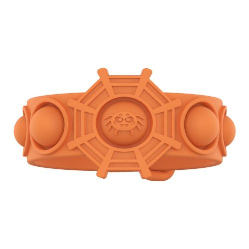 Bracelet Anti-Stress Halloween Spider Push Bubble, Pour Enfants Et Adultes, Décompression En Famille, Jeu Simple, Divertissement, Fidget Sensoriel