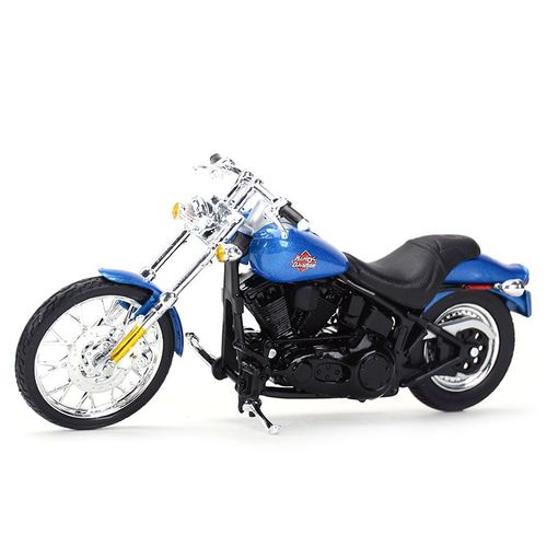 Train De Nuit Fxstb 1:18, Véhicules Moulés, Modèle De Moto, Loisirs De Collection, 2002